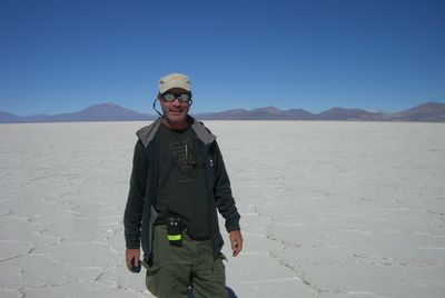 Eric sur le salar